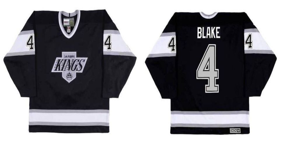 2019 Men Los Angeles Kings #4 Blake Black CCM NHL jerseys